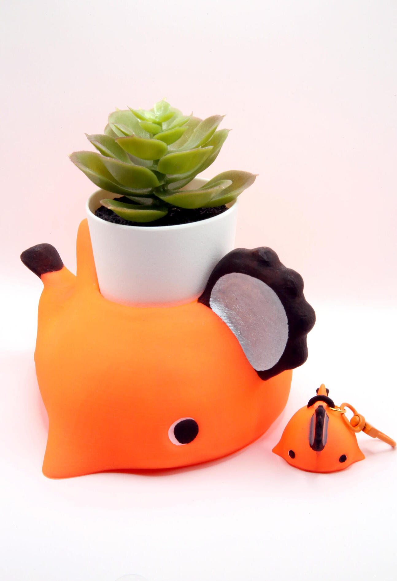 3D Printed Planter and Keychain