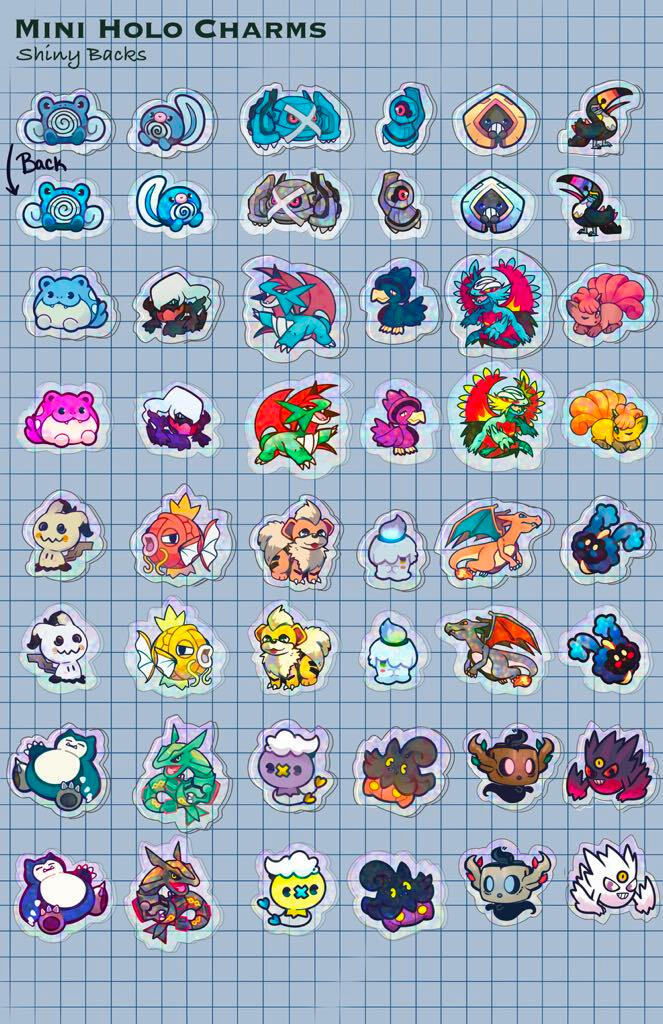 Mini Holo Charms